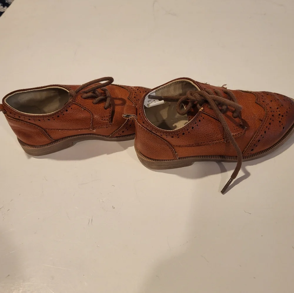 Koala Kids Tan Dress Shoes Size 8